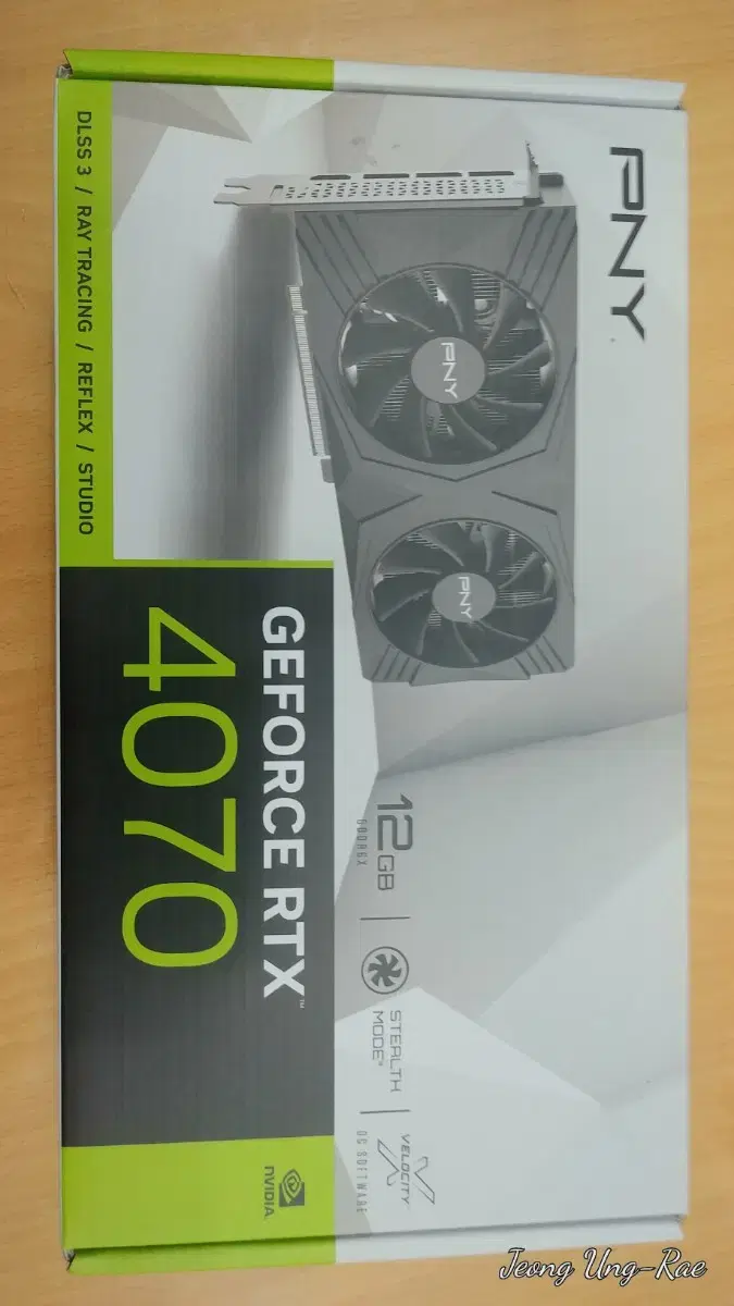 미개봉 PNY RTX 4070 12GB